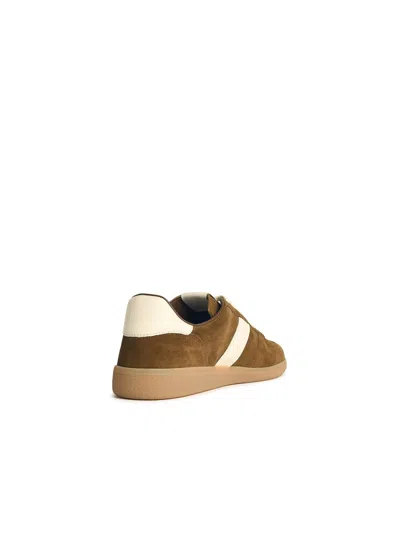 Tom Ford Archer Brown Suede Sneakers