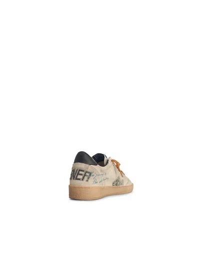 Golden Goose Mens Ball-star In Grey Suede