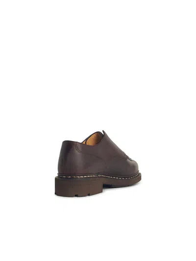 Paraboot Lace-up Leather Shoes Contrast Stitching