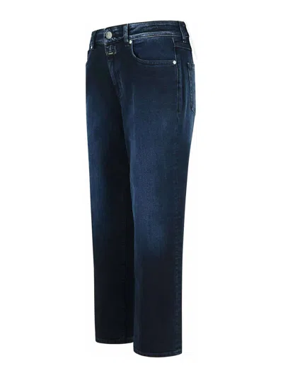 Closed Milo Midnight Blue Cotton Jeans In Blue