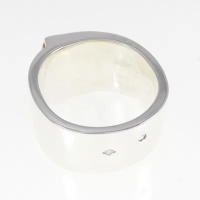 Pre-owned Hermes Silver Silver 925 Band Ring ()