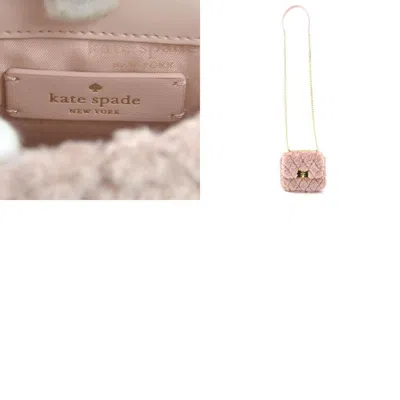Pre-owned Kate Spade Pink Fur Shoulder Bag ()