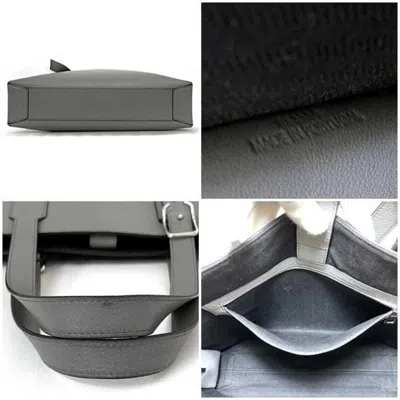 Pre-owned Loewe Gray Leather Tote Bag ()