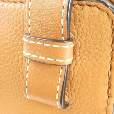 Pre-owned Loewe Hammock Light Camel Leather Shoulder Bag ()
