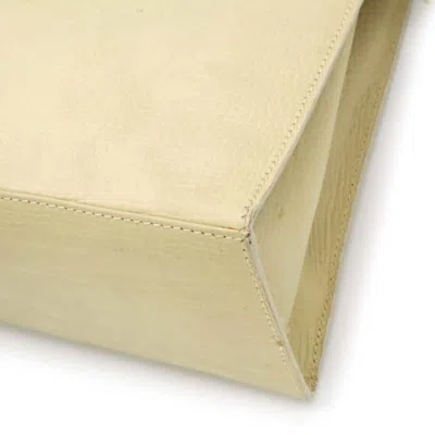 Pre-owned Loewe Light Beige Leather Shoulder Bag Tote Bag ()