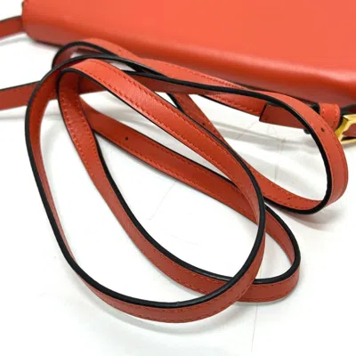 Pre-owned Loewe Orange Leather Shoulder Bag ()