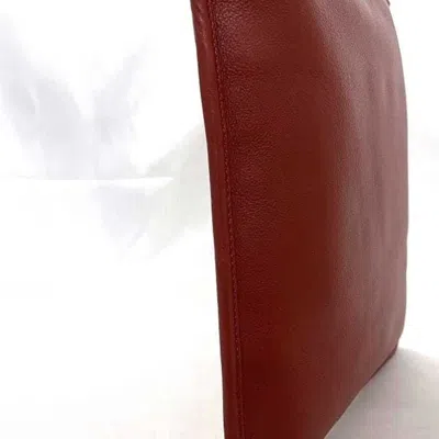 Pre-owned Loewe Red Color Leather Shoulder Bag ()