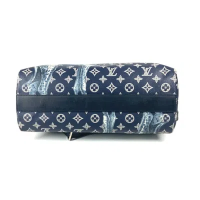 Pre-owned Louis Vuitton Ancre Galle Monogram Navy Monogram Shoulder Bag Tote Bag ()