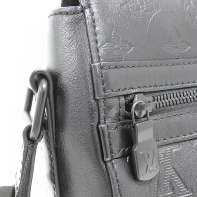 Pre-owned Louis Vuitton Black Leather Shoulder Bag ()