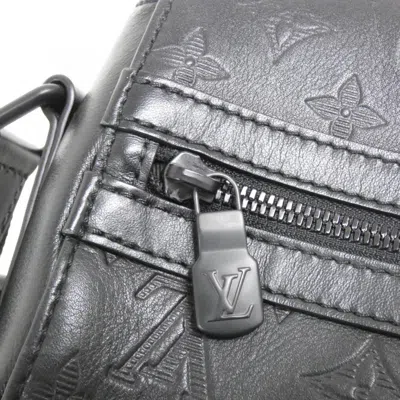 Pre-owned Louis Vuitton Black Leather Shoulder Bag ()
