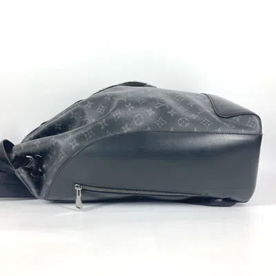 Pre-owned Louis Vuitton Black Monogram Eclipse Monogram Eclipse Backpack Handbag ()