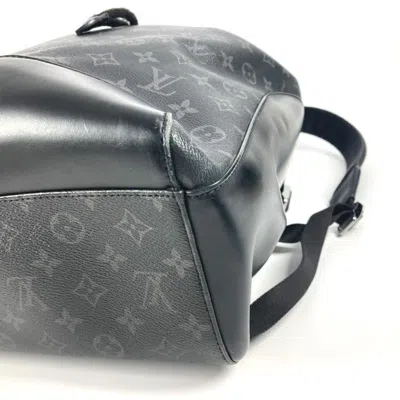 Pre-owned Louis Vuitton Black Monogram Eclipse Monogram Eclipse Backpack Handbag ()