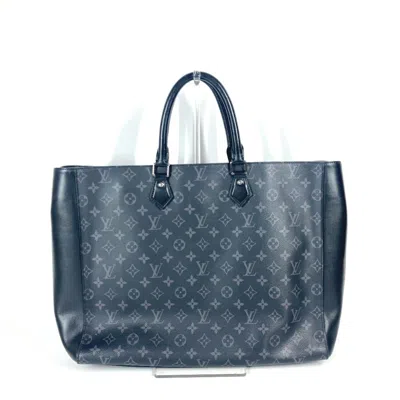 Pre-owned Louis Vuitton Black Monogram Eclipse Monogram Eclipse Shoulder Bag Tote Bag ()