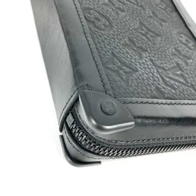 Pre-owned Louis Vuitton Black Monogram Noir Monogram Clutch Bag Pouch ()
