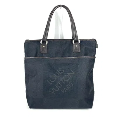 Pre-owned Louis Vuitton Black Noir Damier Geant Shoulder Bag Tote Bag ()