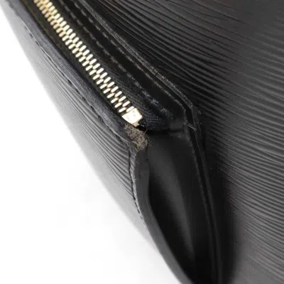 Pre-owned Louis Vuitton Black Noir Epi Leather Backpack Shoulder Bag ()