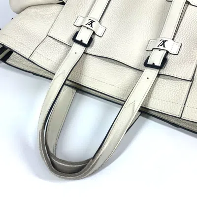 Pre-owned Louis Vuitton Blanc Galle Monogram White Monogram Shoulder Bag Tote Bag ()