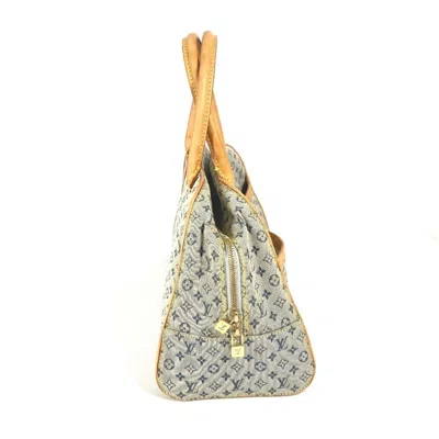 Pre-owned Louis Vuitton Blue Monogram Mini Boston Bag Handbag ()