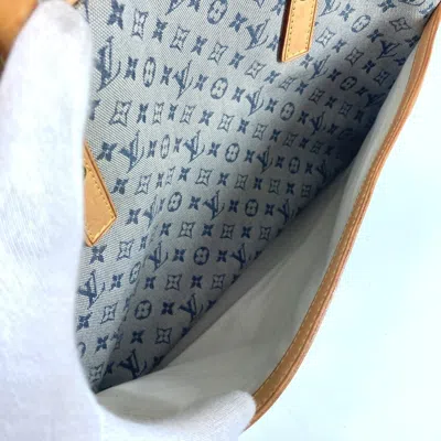 Pre-owned Louis Vuitton Blue Monogram Mini Boston Bag Handbag ()