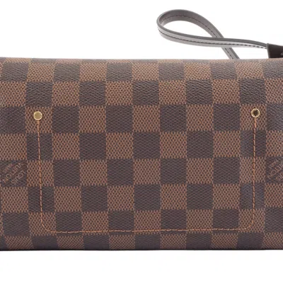 Pre-owned Louis Vuitton Brown Damier Canvas Ebene Damier Canvas Shoulder Bag ()