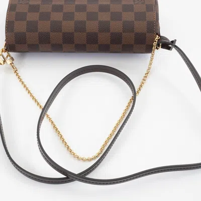 Pre-owned Louis Vuitton Brown Damier Canvas Ebene Damier Canvas Shoulder Bag ()