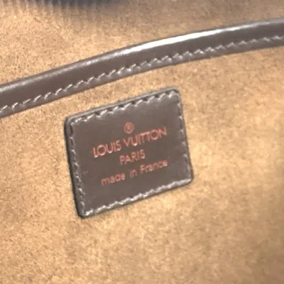 Pre-owned Louis Vuitton Brown Damier Canvas Ebene Galle Damier Canvas Clutch Bag Pouch ()