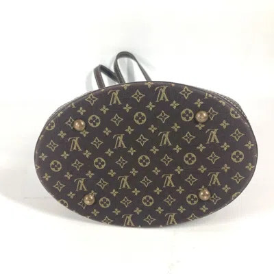Pre-owned Louis Vuitton Brown Fusain Monogram Mini Shoulder Bag Tote Bag ()