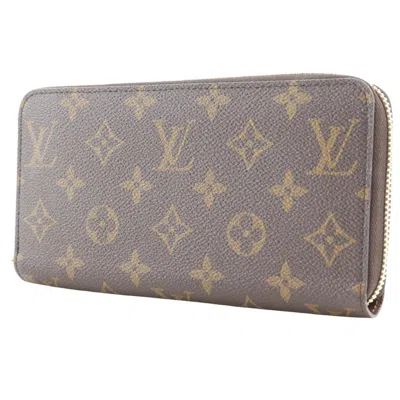 Pre-owned Louis Vuitton Brown Monogram Canvas Long Wallet (bi-fold) ()