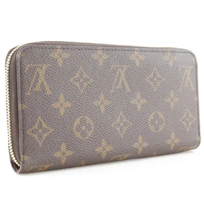 Pre-owned Louis Vuitton Brown Monogram Canvas Long Wallet (bi-fold) ()