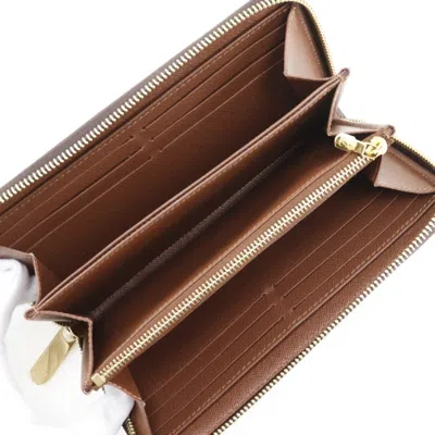 Pre-owned Louis Vuitton Brown Monogram Canvas Long Wallet (bi-fold) ()