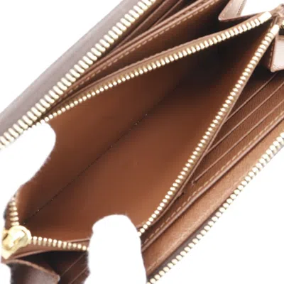 Pre-owned Louis Vuitton Brown Monogram Canvas Long Wallet (bi-fold) ()