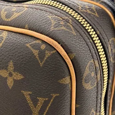 Pre-owned Louis Vuitton Brown Monogram Leather Shoulder Bag ()