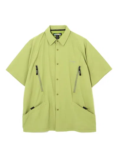ZIP-POCKET SHORT-SLEEVE SHIRT