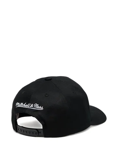 Mitchell & Ness Box Logo 2.0 Pro Baseball Cap In Black
