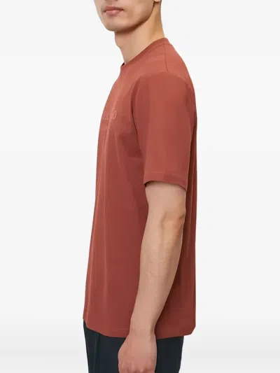 Marc O'polo Logo-print T-shirt In Brown