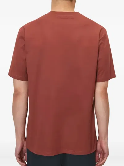 Marc O'polo Logo-print T-shirt In Brown