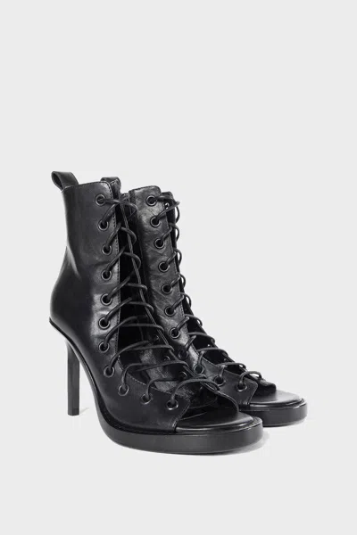 Ann Demeulemeester Hilla Chunku Pointed Heeled Ankle Boots