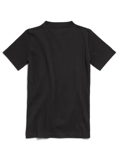 Balenciaga Close-fitting Activewear T-shirt Clothing In Black