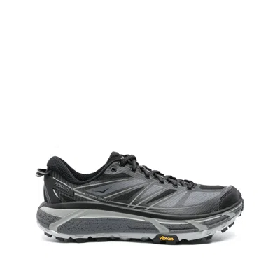 Hoka Mafate Speed 2 Black/grey Trainer In Black
