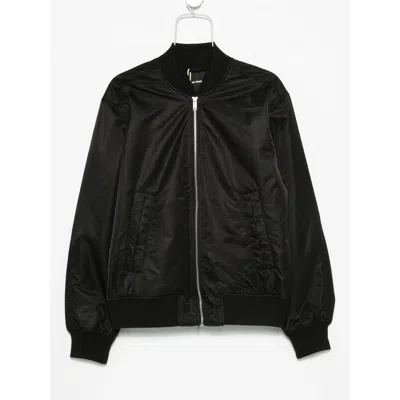 Axel Arigato Pen Layered Bomber Jacket In Black Polyamide In Black