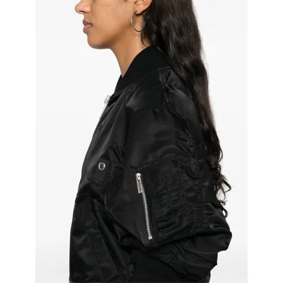 Sacai Black Regular Fit Bomber Jacket In Black