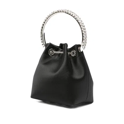 Jimmy Choo Bucket Bag With Chain Handle And Tassel Detail