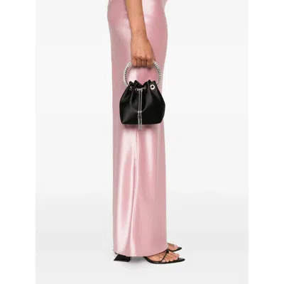 Jimmy Choo Bucket Bag With Chain Handle And Tassel Detail