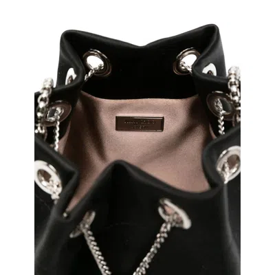 Jimmy Choo Bucket Bag With Chain Handle And Tassel Detail