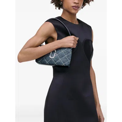 Marc Jacobs Pochette Snapshot In Quilted Denim