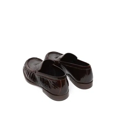 Dries Van Noten Moccasin Shoe With Shiny Leather