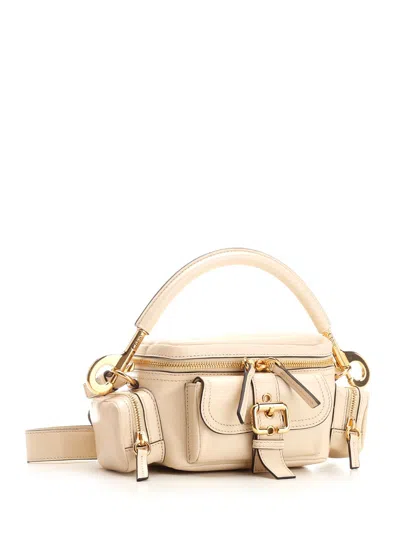 Chloé Camera Bag Shoulder Bags Beige