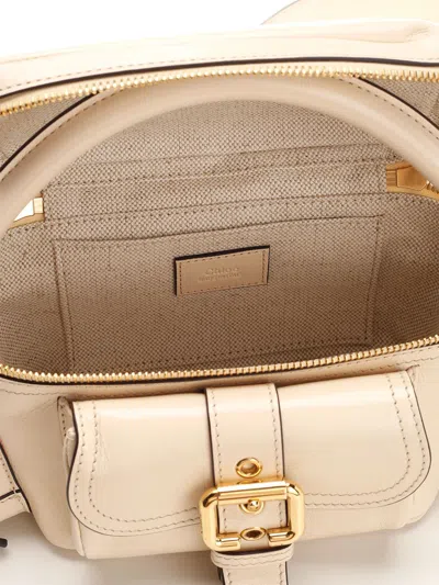 Chloé Camera Bag Shoulder Bags Beige