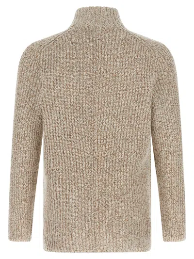 Brunello Cucinelli Cardigan À Double Boutonnage In Nude