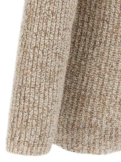 Brunello Cucinelli Cardigan À Double Boutonnage In Nude